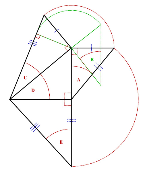 Development Of Tetrahedron Using Plan Angle And Hip Rafter Angle